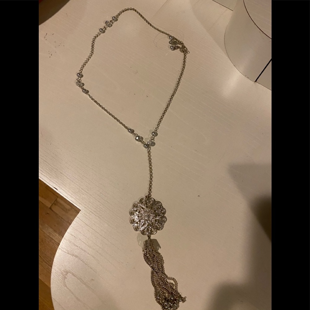 Silver necklace